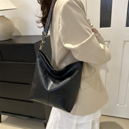 PU Leather Adjustable Strap Shoulder Bag-Teresa&#39;s Fashionista LLC