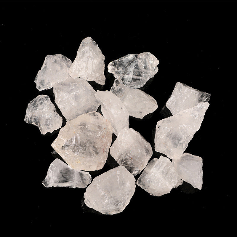 Natural Smoke White Crystal Rough Stone Aromatherapy Stone-Teresa&#39;s Fashionista LLC