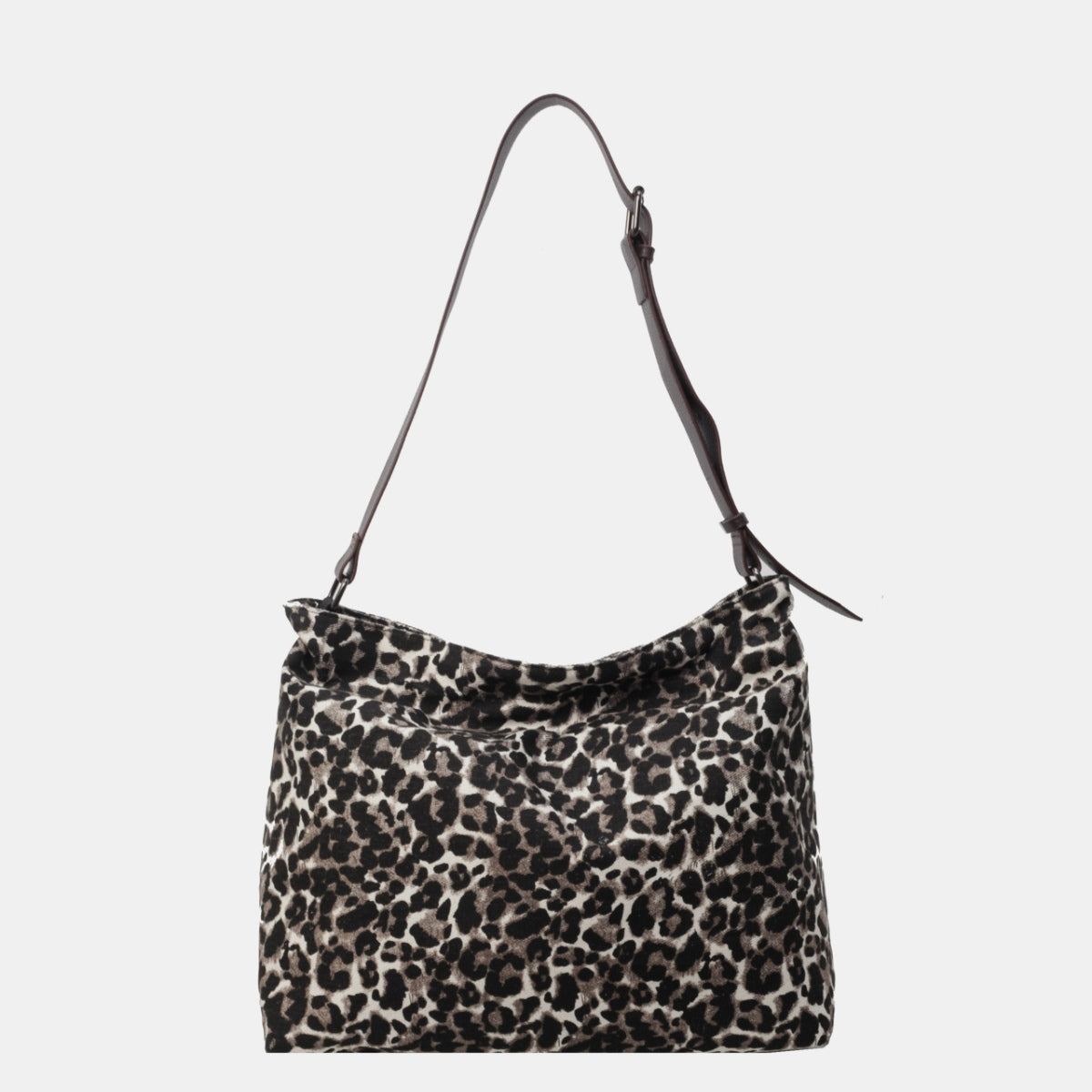 Leopard Adjustable Strap Tote Bag-Teresa&#39;s Fashionista LLC