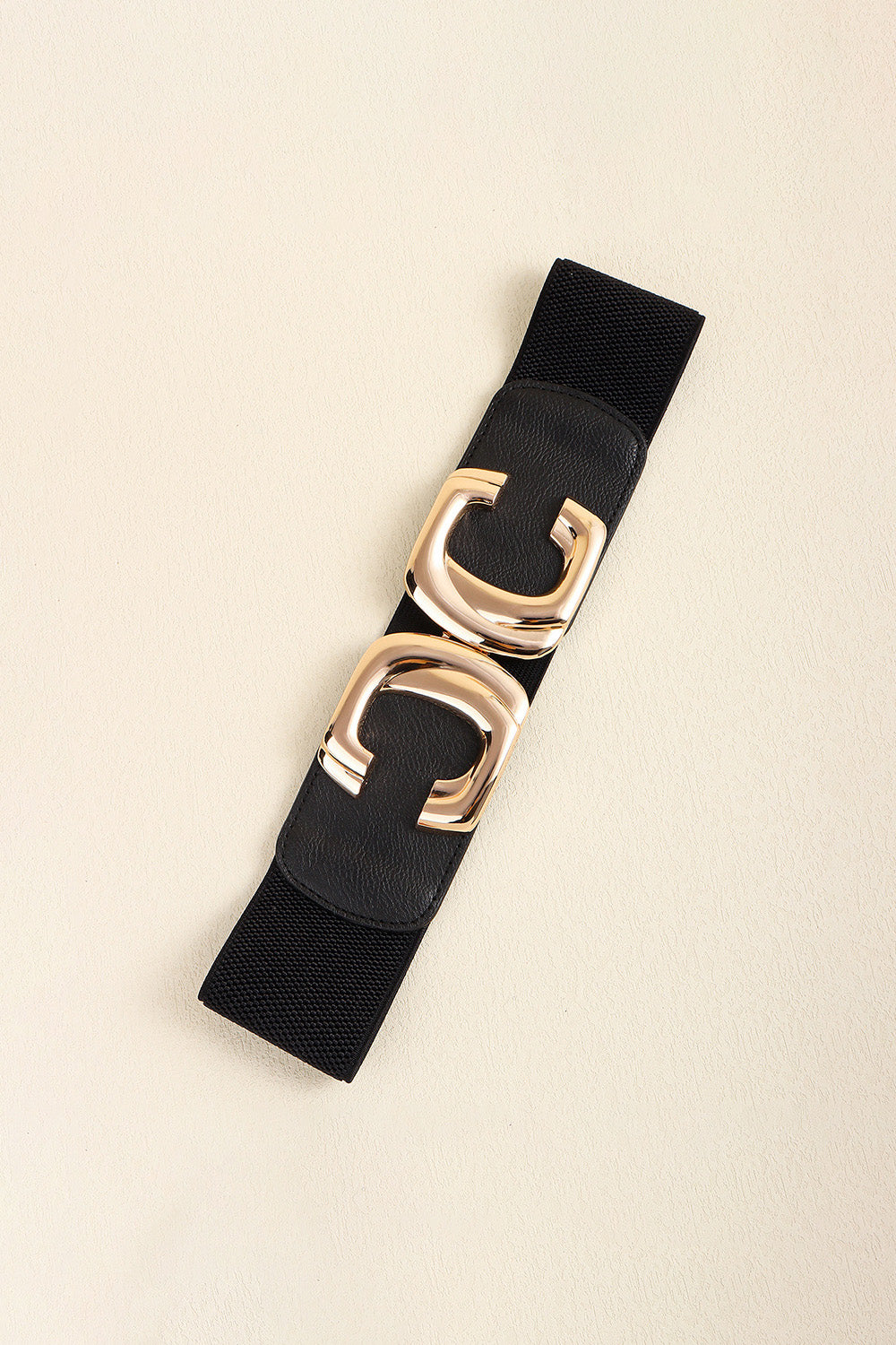 Zinc Alloy Buckle Elastic Wide Belt-Teresa&#39;s Fashionista LLC