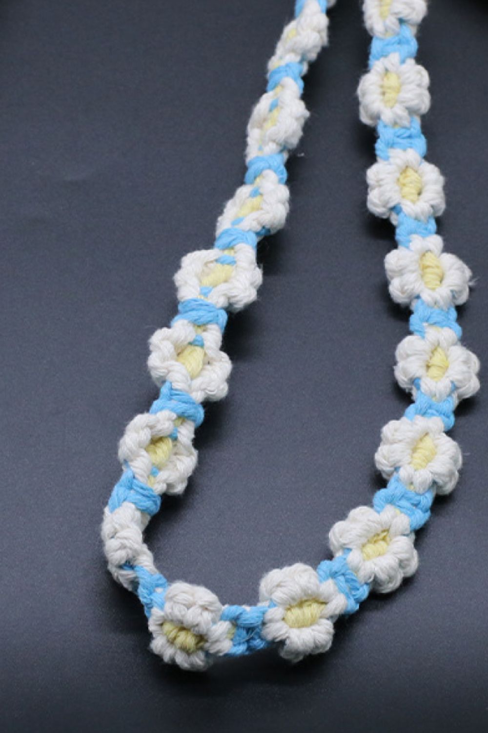 Flower Macrame Phone Lanyard-Teresa&#39;s Fashionista LLC