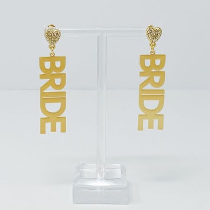 Say I Do Bride Earrings-Teresa&#39;s Fashionista LLC