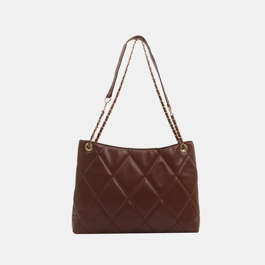 PU Leather Medium Handbag-Teresa&#39;s Fashionista LLC