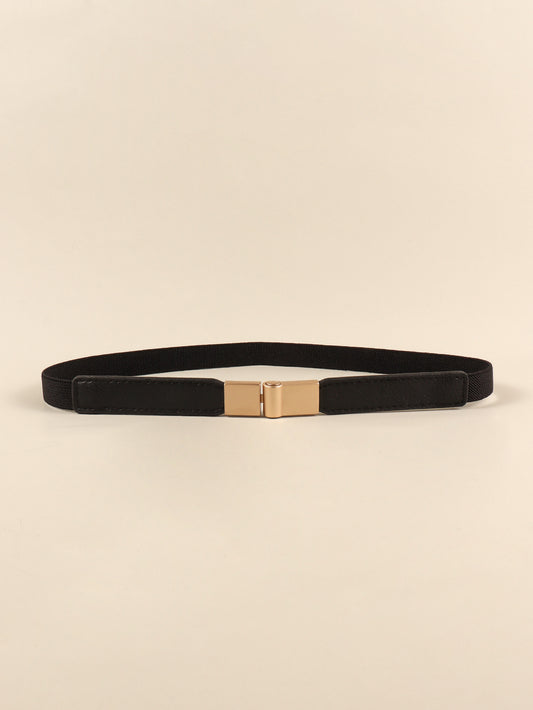 PU Elastic Skinny Belt-Teresa&#39;s Fashionista LLC