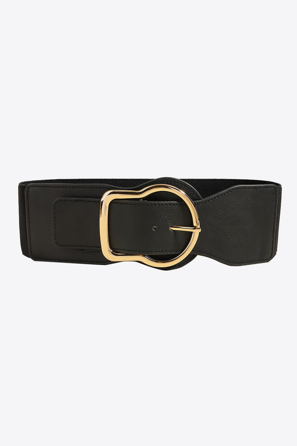 Zinc Alloy PU Leather Belt-Teresa&#39;s Fashionista LLC