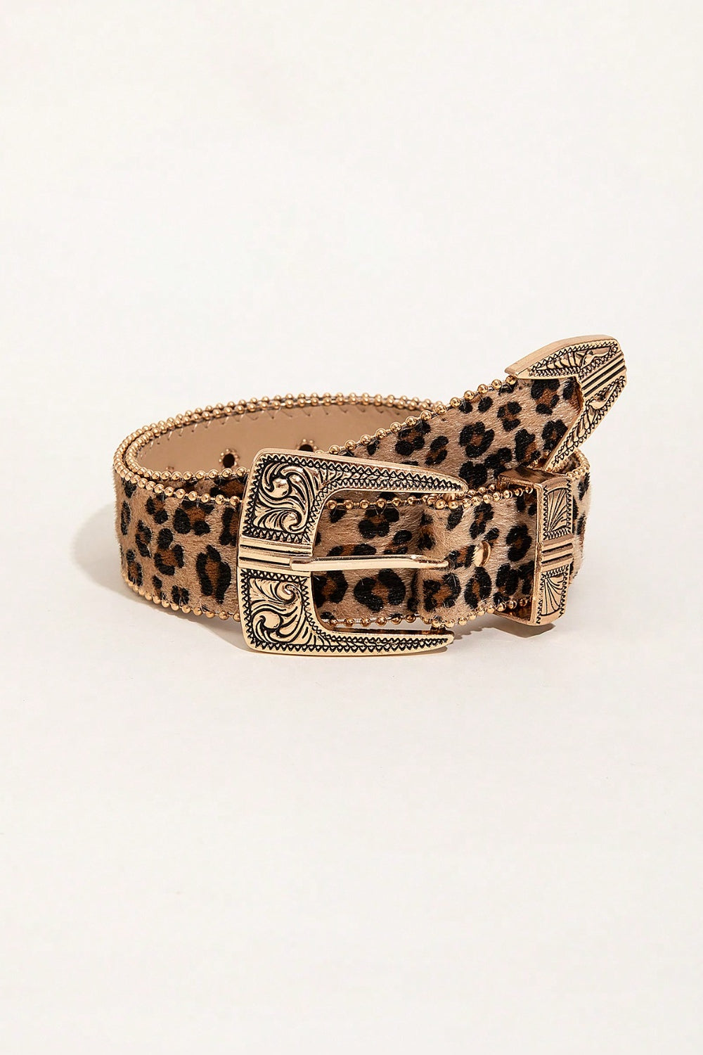 Leopard PU Leather Belt-Teresa&#39;s Fashionista LLC