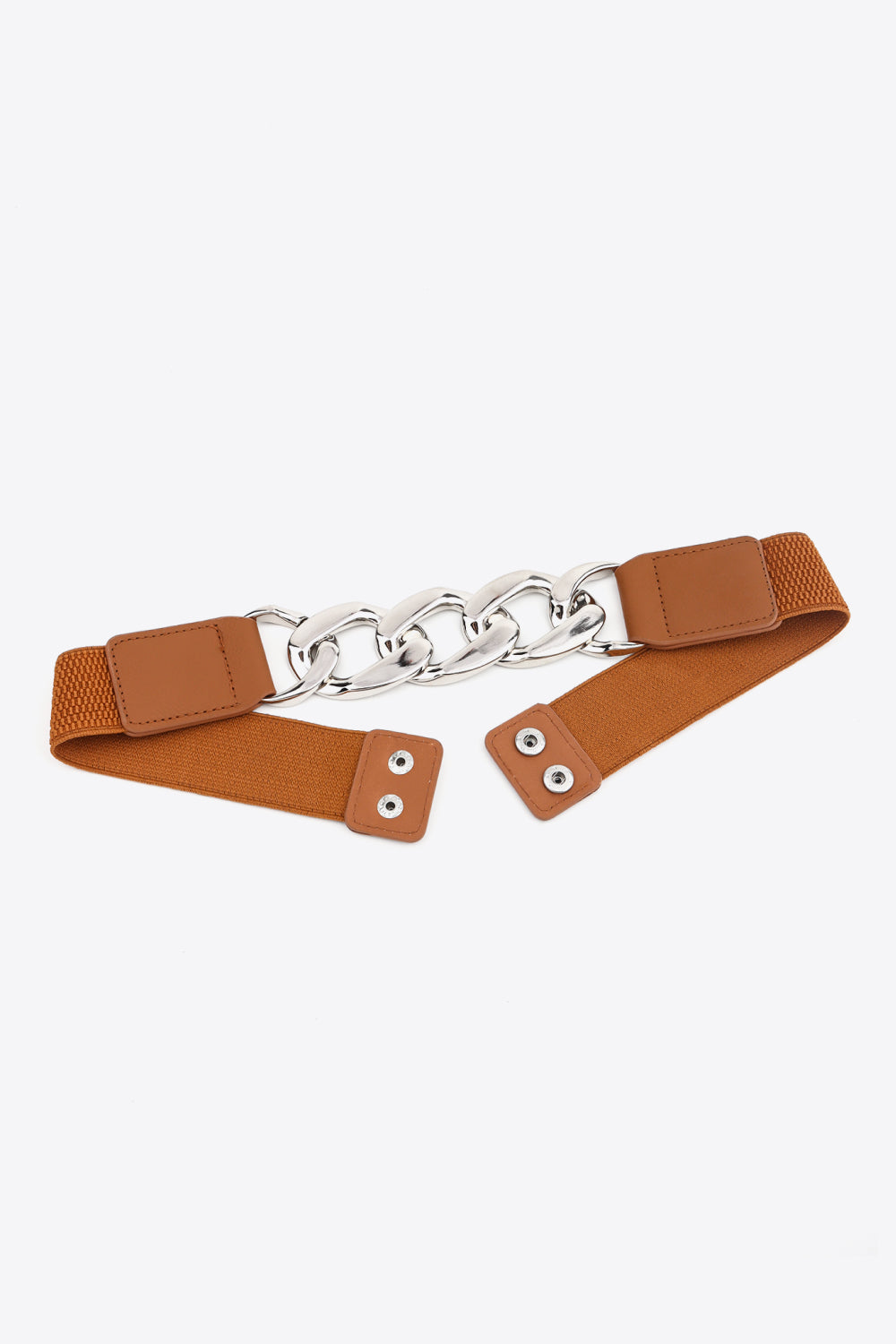 Chain Detail Elastic Belt-Teresa&#39;s Fashionista LLC