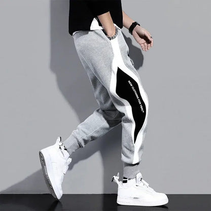 New Casual Pants Men Fitness Sportswear Tracksuit-Teresa&#39;s Fashionista LLC