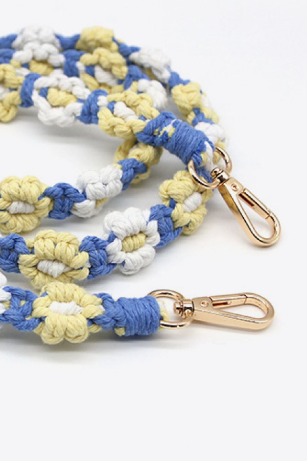 Macrame Flower Lanyard-Teresa&#39;s Fashionista LLC