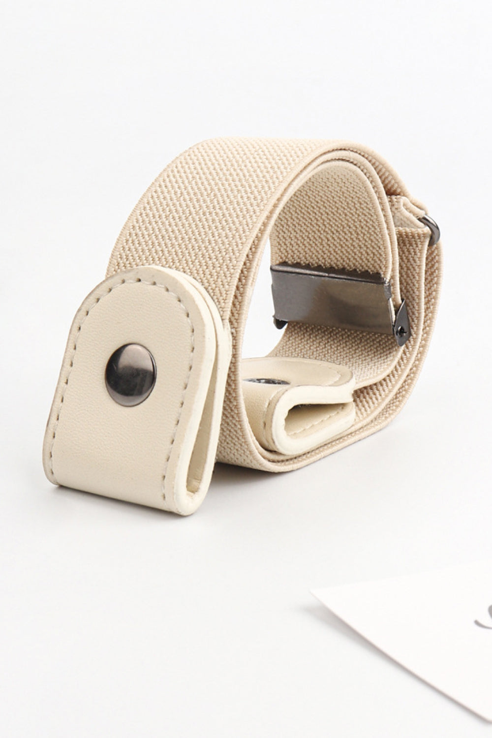 PU Elastic Snap Closure Belt-Teresa&#39;s Fashionista LLC