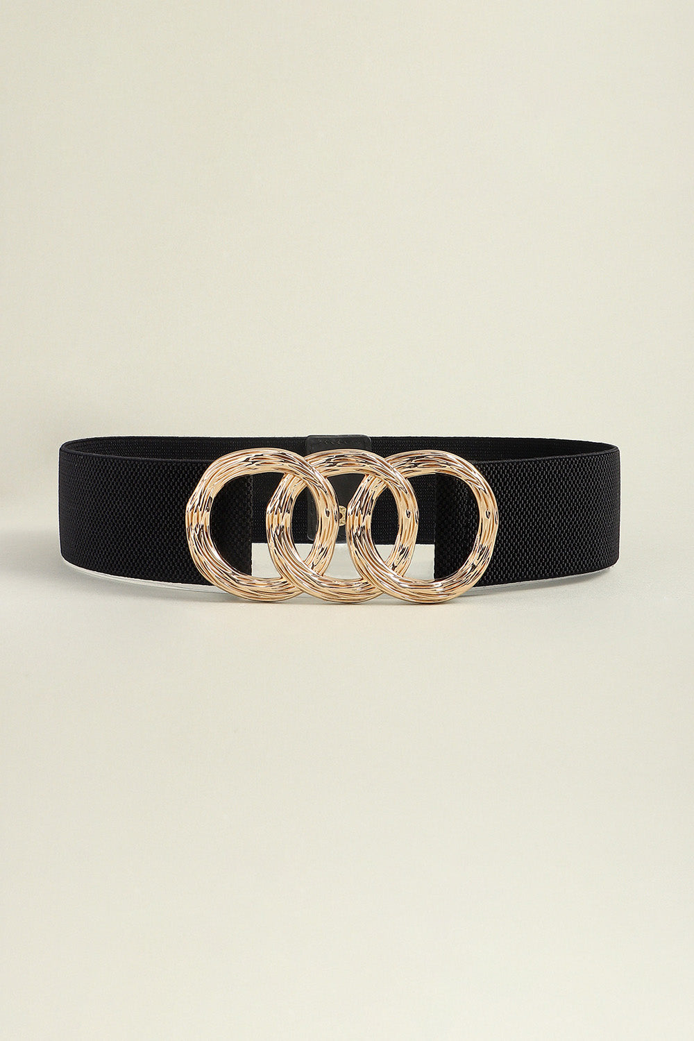 Zinc Alloy Buckle Elastic Wide Belt-Teresa&#39;s Fashionista LLC