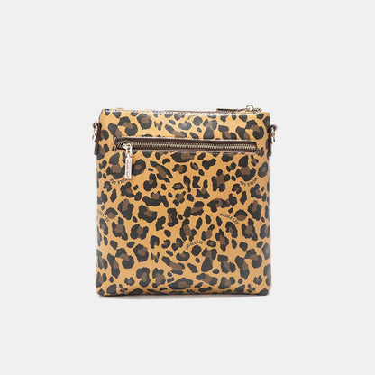 Nicole Lee USA Leopard crossbody bag-Teresa&#39;s Fashionista LLC