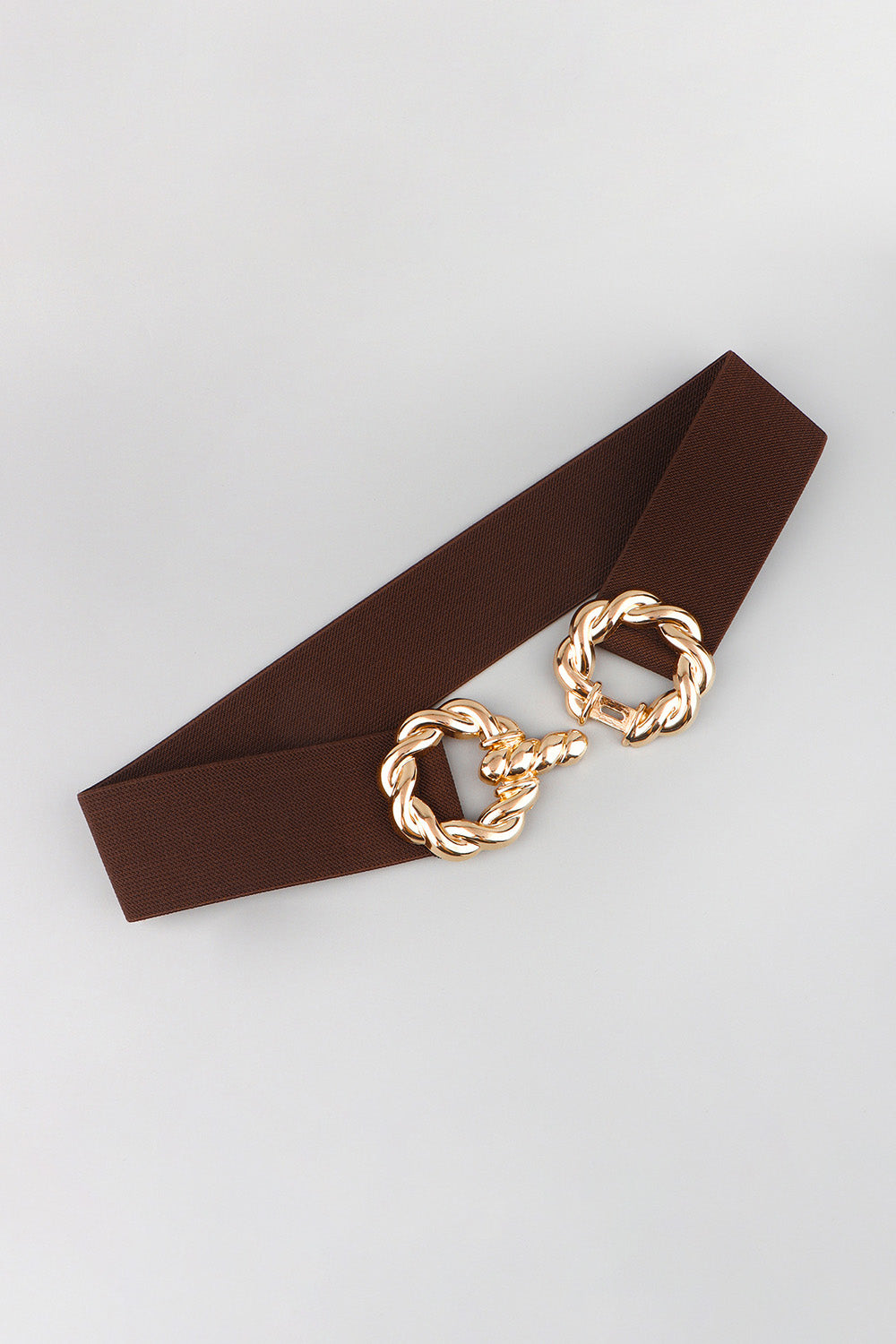 Zinc Alloy Buckle Elastic Belt-Teresa&#39;s Fashionista LLC