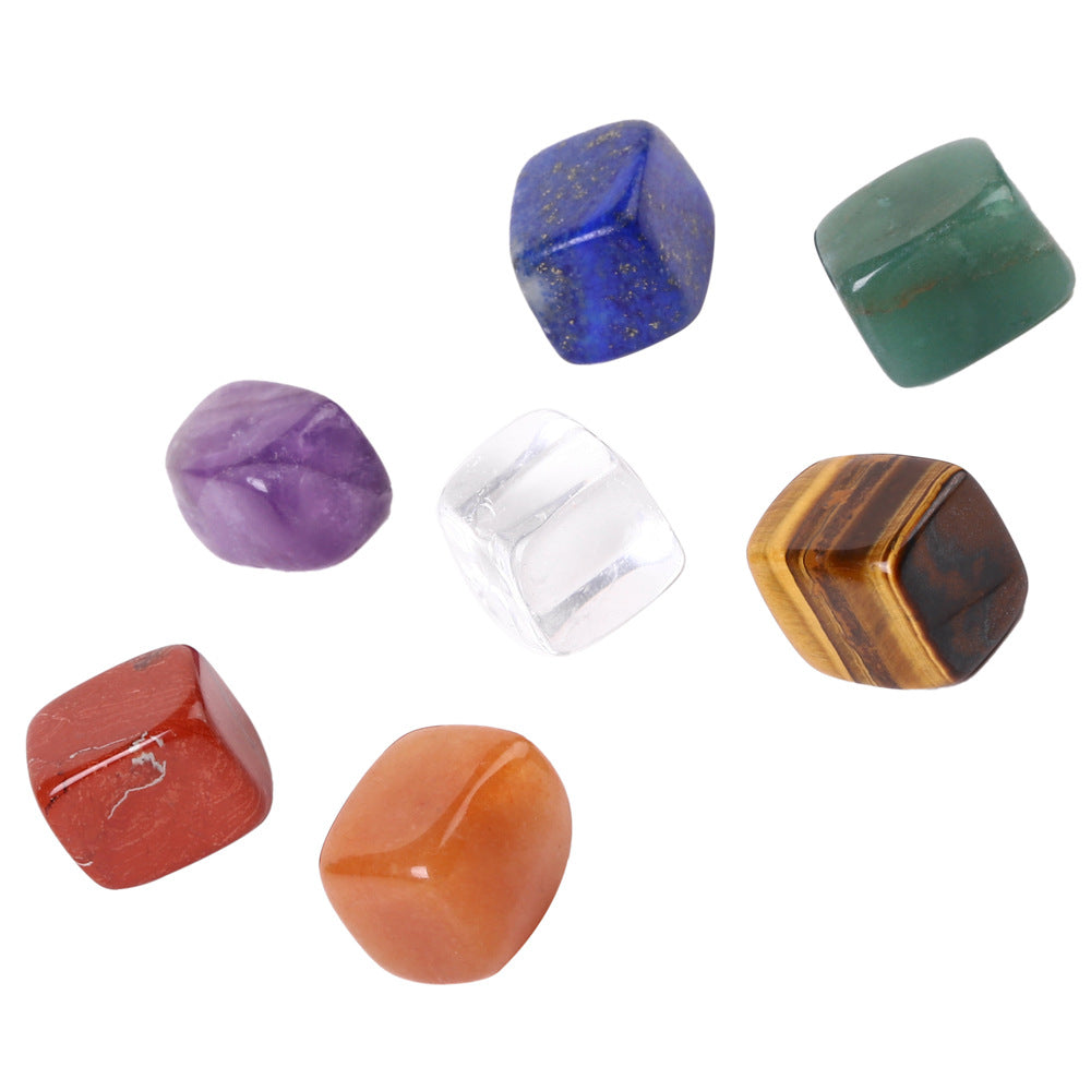 Seven chakra natural crystal stone-Teresa&#39;s Fashionista LLC