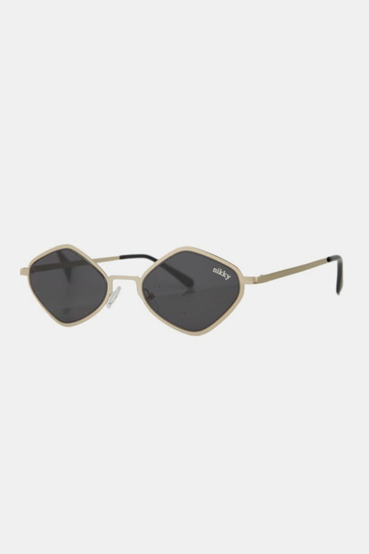 Nicole Lee USA Metal Frame Geometric Sunglasses-Teresa&#39;s Fashionista LLC