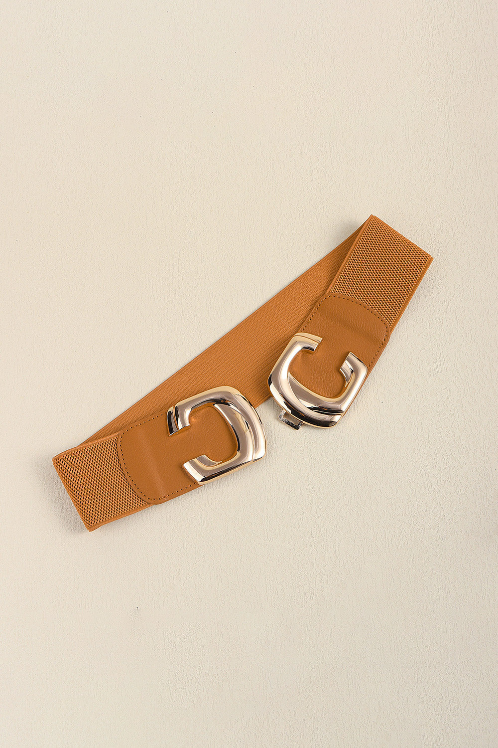 Zinc Alloy Buckle Elastic Wide Belt-Teresa&#39;s Fashionista LLC