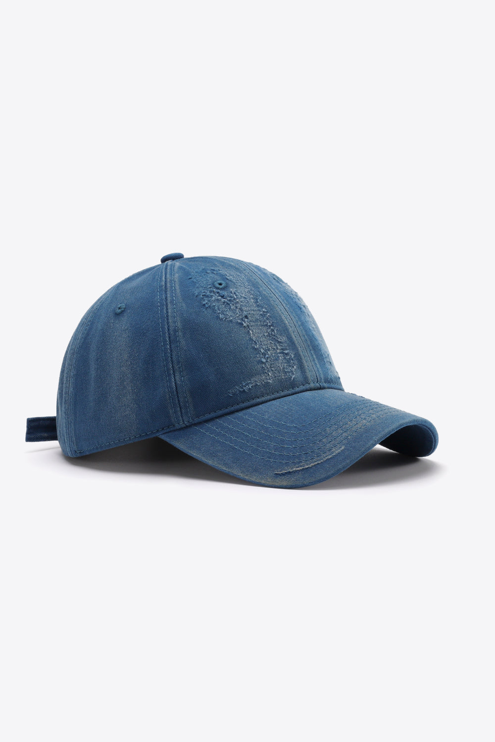 Distressed Adjustable Baseball Cap-Teresa&#39;s Fashionista LLC