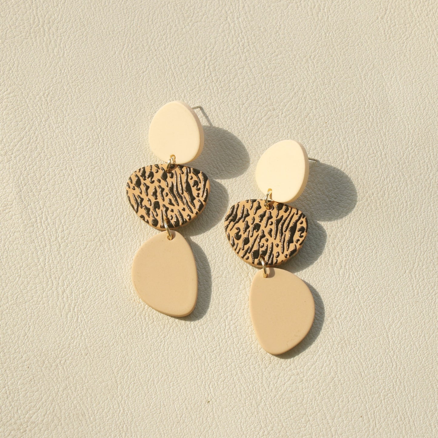 Contrast Geometric Acrylic Earrings-Teresa&#39;s Fashionista LLC