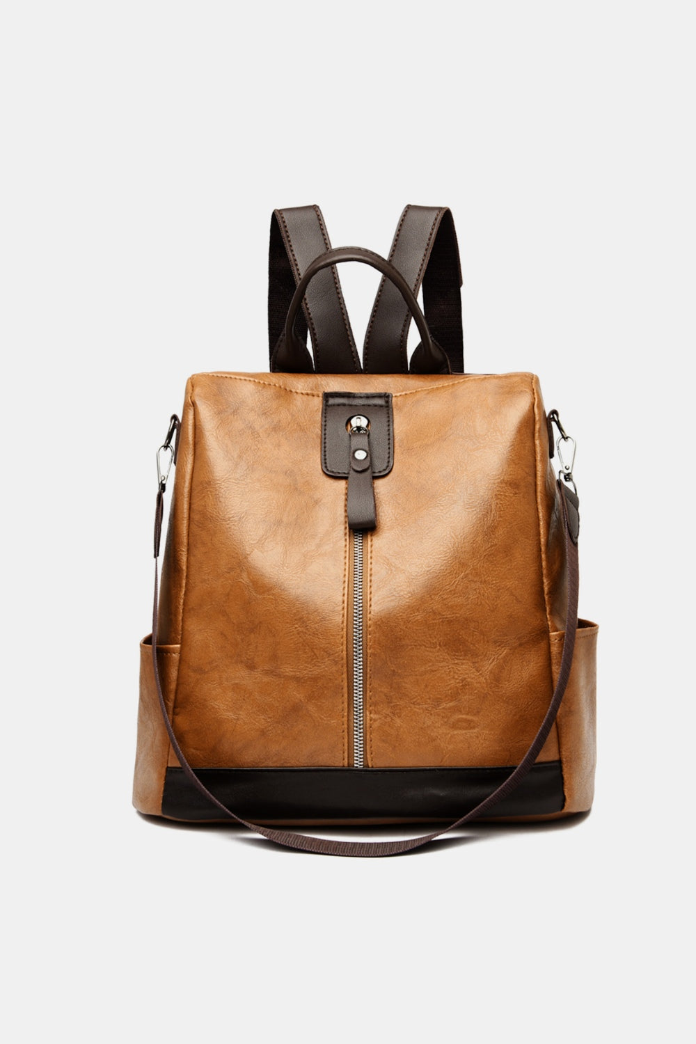 PU Leather Large Backpack Bag-Teresa&#39;s Fashionista LLC