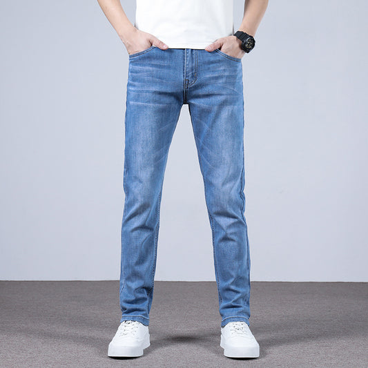 Men's Fashion Slim Straight Stretch Jeans - Teresa's Fashionista LLC