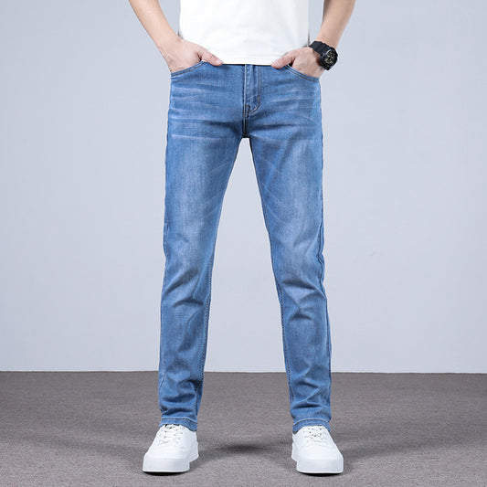 Men's Fashion Slim Straight Stretch Jeans-Teresa&#39;s Fashionista LLC