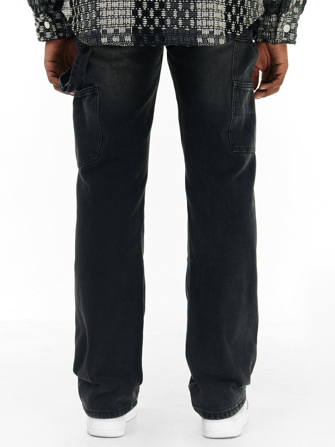 Gradient Washed Straight Leg Pants American High Street Men-Teresa&#39;s Fashionista LLC