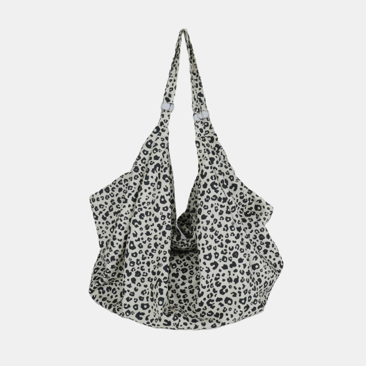 Leopard Polyester Tote Bag-Teresa&#39;s Fashionista LLC