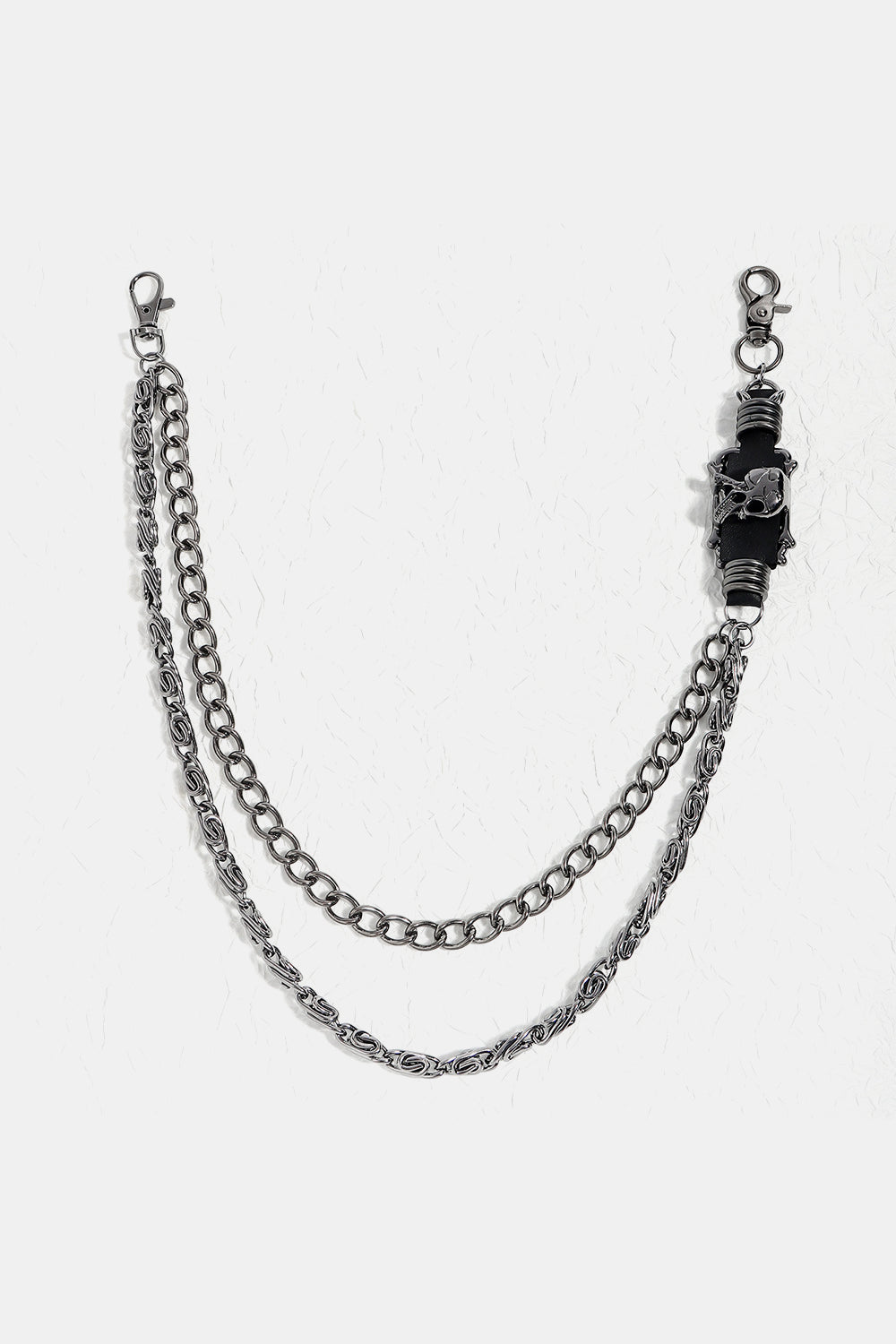 Double Layer Alloy Chain Belt-Teresa&#39;s Fashionista LLC