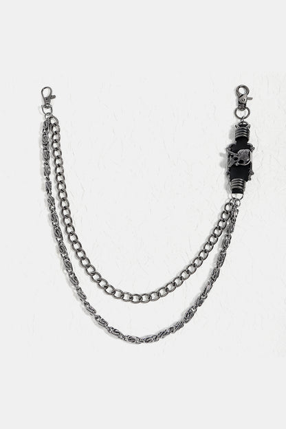 Double Layer Alloy Chain Belt-Teresa&#39;s Fashionista LLC