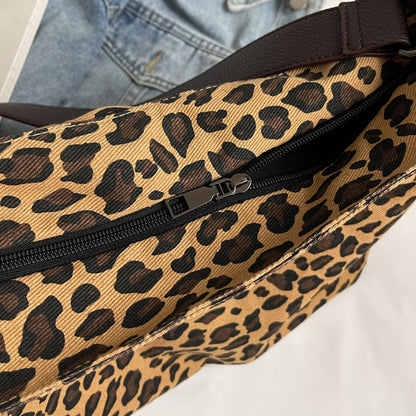 Leopard Adjustable Strap Tote Bag-Teresa&#39;s Fashionista LLC