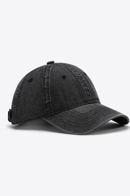 Plain Adjustable Baseball Cap-Teresa&#39;s Fashionista LLC