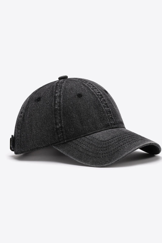 Plain Adjustable Baseball Cap-Teresa&#39;s Fashionista LLC