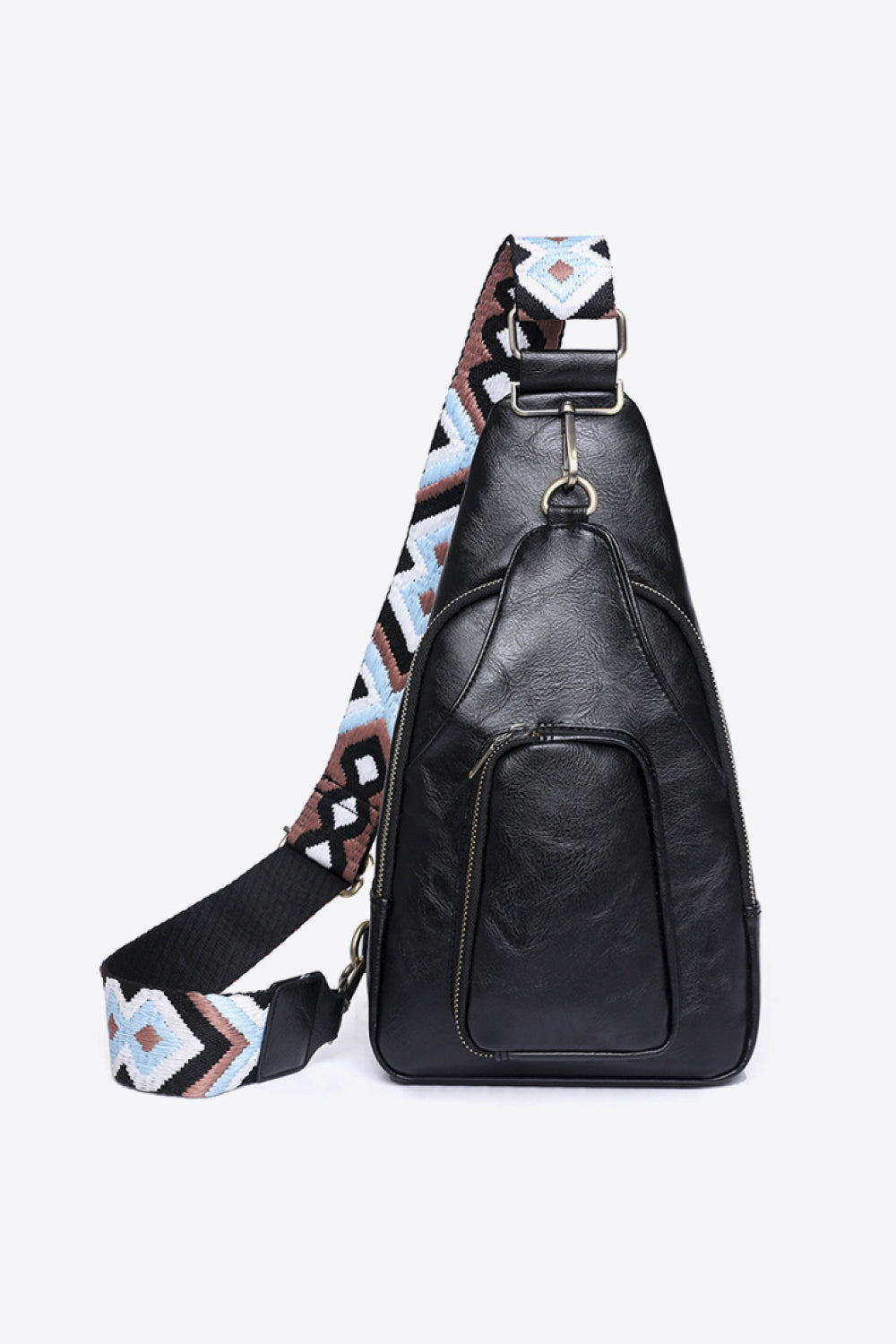 Adored Take A Trip PU Leather Sling Bag-Teresa&#39;s Fashionista LLC