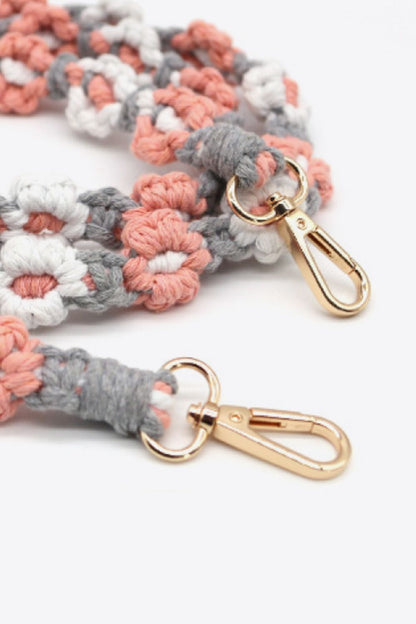 Macrame Flower Lanyard-Teresa&#39;s Fashionista LLC