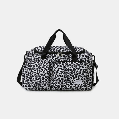 Oxford Cloth Animal Print Travel Bag-Teresa&#39;s Fashionista LLC