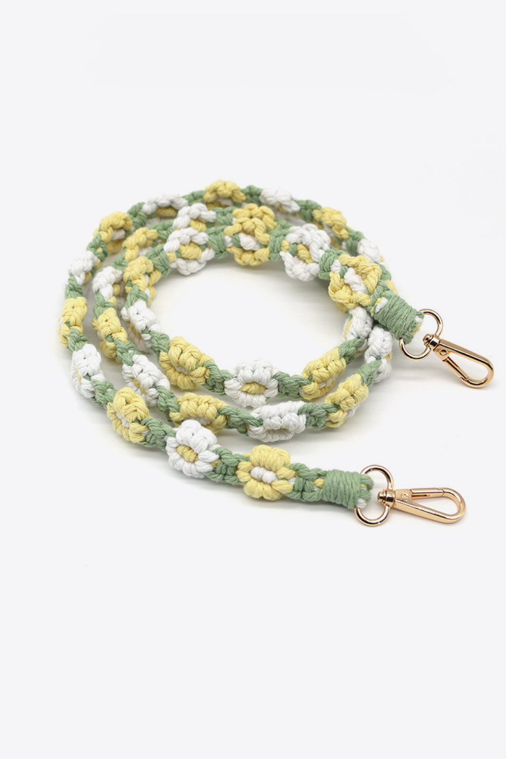 Macrame Flower Lanyard-Teresa&#39;s Fashionista LLC