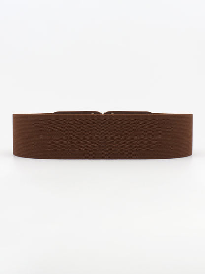 D Buckle Elastic Belt-Teresa&#39;s Fashionista LLC