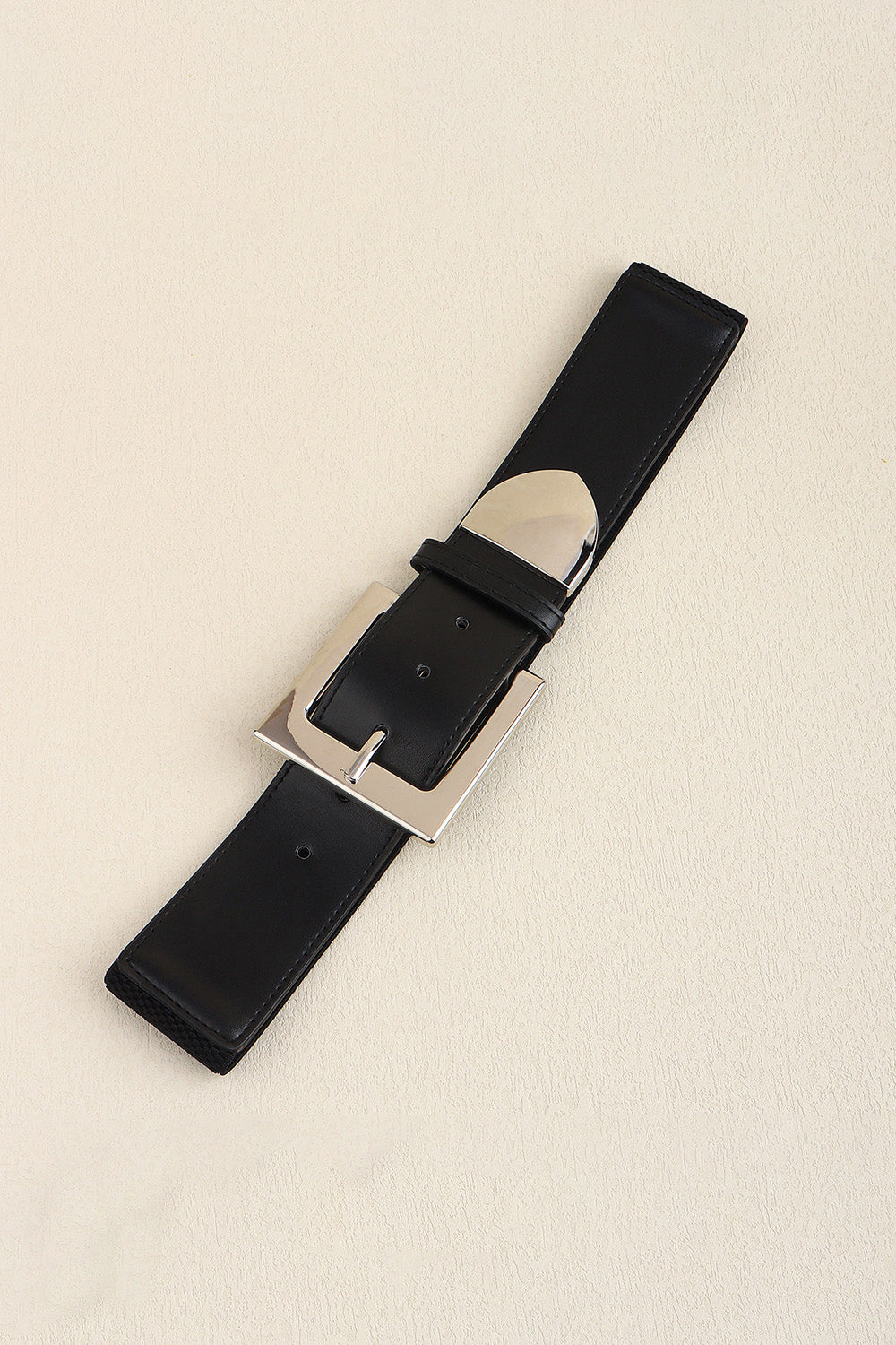 Zinc Alloy Buckle PU Leather Belt-Teresa&#39;s Fashionista LLC