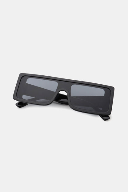 Polycarbonate Frame Rectangle Sunglasses-Teresa&#39;s Fashionista LLC