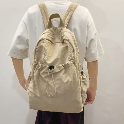 Drawstring Nylon Backpack Bag-Teresa&#39;s Fashionista LLC