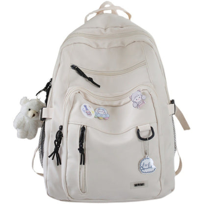 Backpack School Bag Girls Students Schoolbag High Capacity Multi-pocket Design Bags-Teresa&#39;s Fashionista LLC