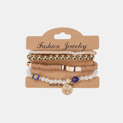 Soft Pottery Bead Bracelet-Teresa&#39;s Fashionista LLC