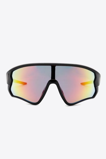 Polycarbonate Shield Sunglasses-Teresa&#39;s Fashionista LLC