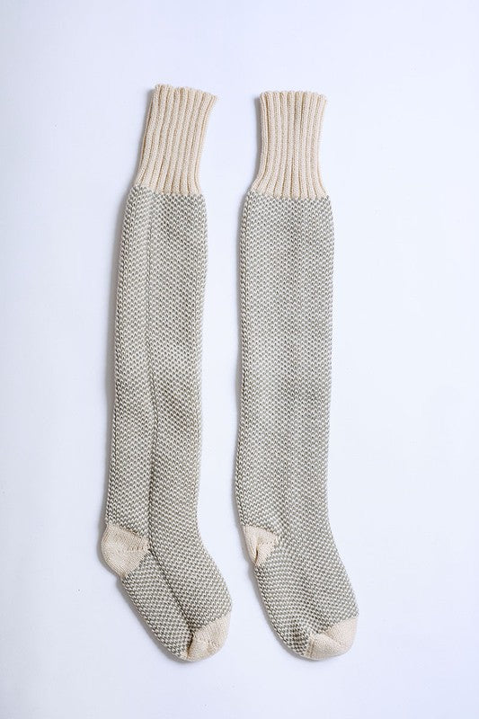 Knitted Lounge Socks-Teresa&#39;s Fashionista LLC