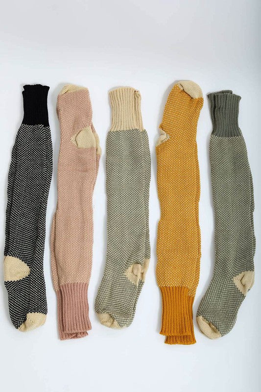 Knitted Lounge Socks-Teresa&#39;s Fashionista LLC