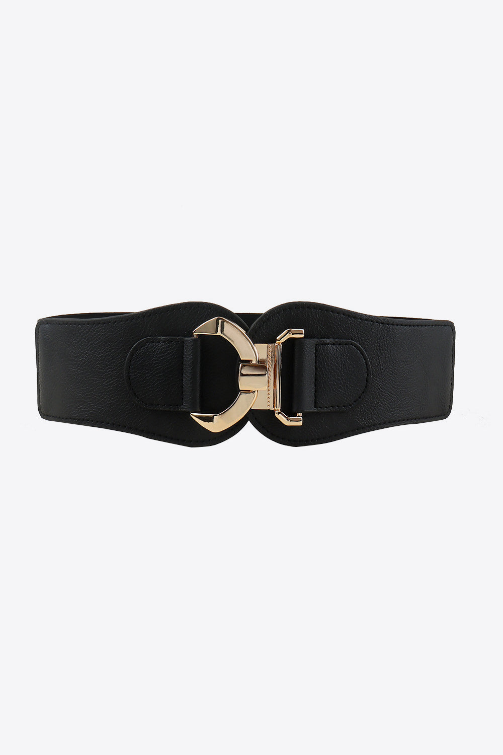 Alloy Buckle Elastic Belt-Teresa&#39;s Fashionista LLC