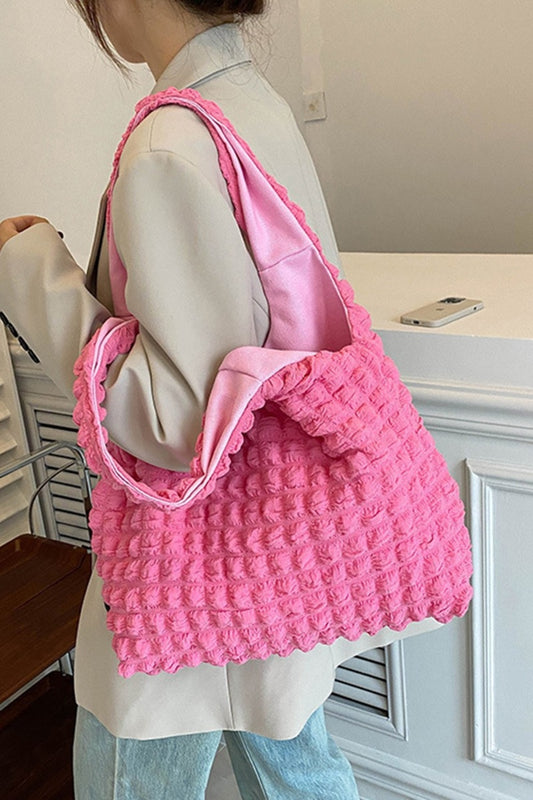 Zenana Cloud Puffy Shoulder Tote Bag-Teresa&#39;s Fashionista LLC