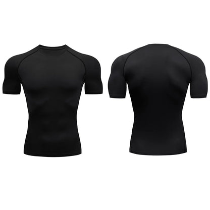 Compression Running Shirt for Men-Teresa&#39;s Fashionista LLC