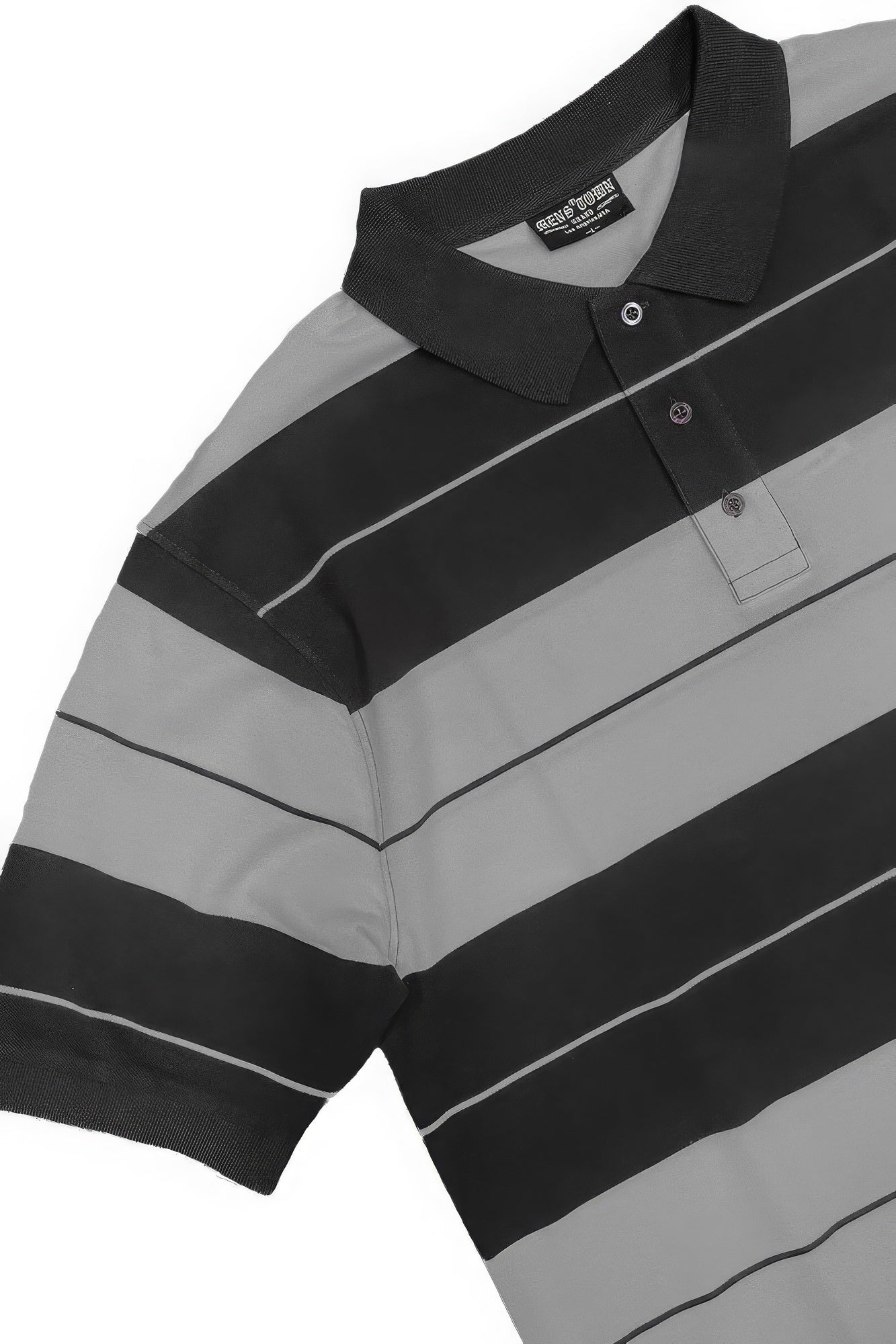 Old School Pique Polo Shirt-Teresa&#39;s Fashionista LLC