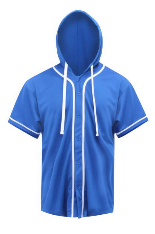 Hooded Baseball Jersey - Teresa's Fashionista LLC